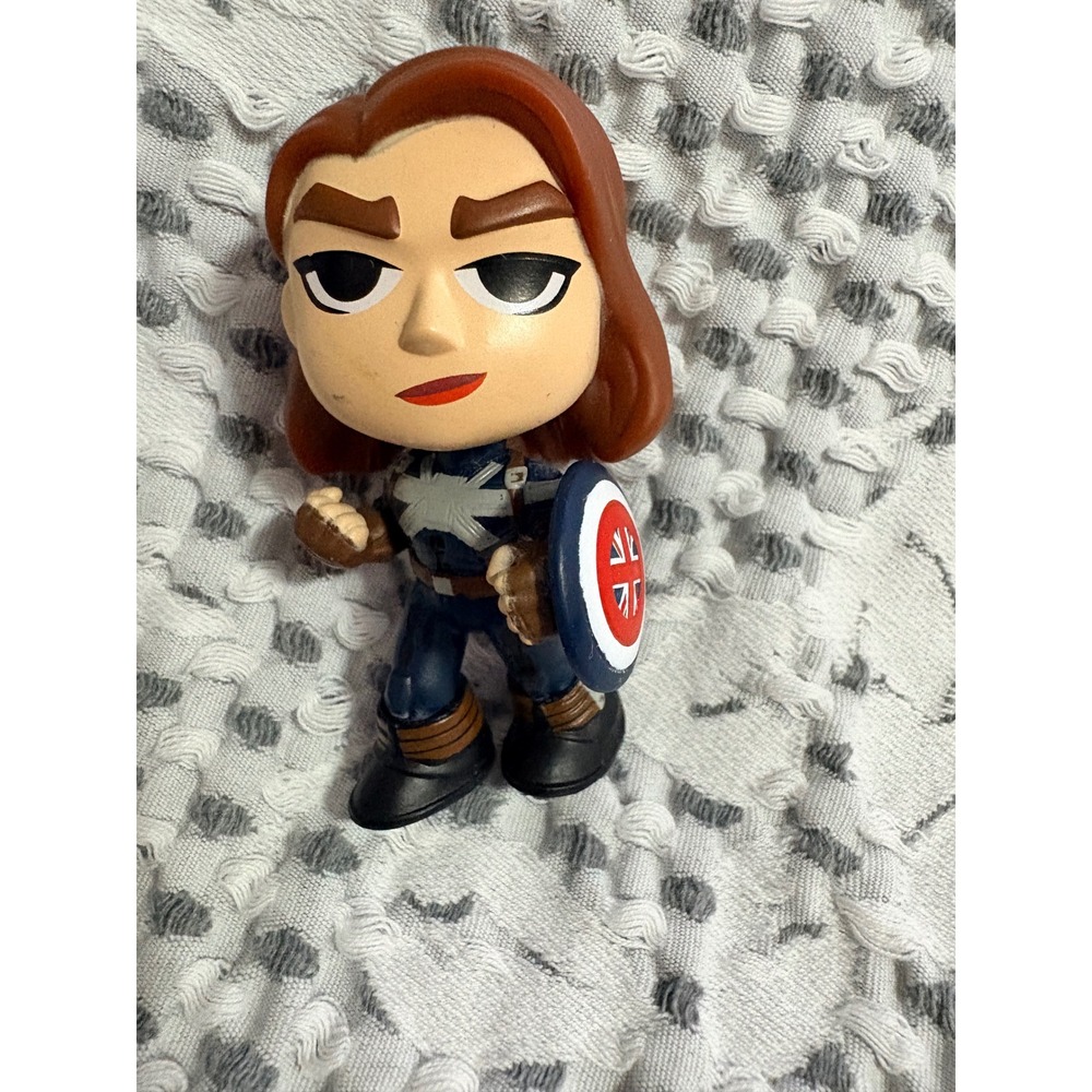 Funko Marvel What If...? Captain Carter Peggy Carter Vinyl Figure Shield 0287